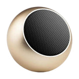 Maxbell Portable Subwoofer Stereo Compact Durable for Sports Travel Camping Gold