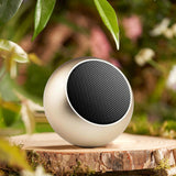 Maxbell Portable Subwoofer Stereo Compact Durable for Sports Travel Camping Gold