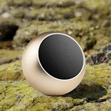 Maxbell Portable Subwoofer Stereo Compact Durable for Sports Travel Camping Gold