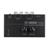 Maxbell PP500 Phono Turntable Preamp Electronic RCA Input RCA/TRS Output Stereo