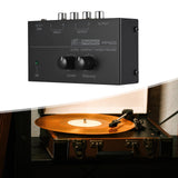 Maxbell PP500 Phono Turntable Preamp Electronic RCA Input RCA/TRS Output Stereo