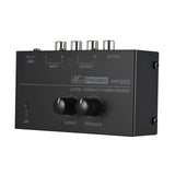 Maxbell PP500 Phono Turntable Preamp Low Noise for LP Vinyl Record Player Amplifier
