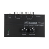 Maxbell PP500 Phono Turntable Preamp Low Noise for LP Vinyl Record Player Amplifier