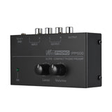 Maxbell PP500 Phono Turntable Preamp Low Noise for LP Vinyl Record Player Amplifier