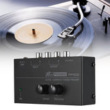 Maxbell PP500 Phono Turntable Preamp Low Noise for LP Vinyl Record Player Amplifier