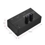 Maxbell PP500 Phono Turntable Preamp Low Noise for LP Vinyl Record Player Amplifier