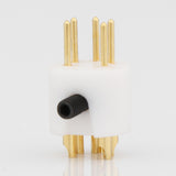 Maxbell 5 Pins Tonearm Plug Din Connector Fast Transmission for Turntable Recorder Male Plug