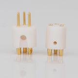 Maxbell 5 Pins Tonearm Plug Din Connector Fast Transmission for Turntable Recorder Male Plug