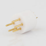 Maxbell 5 Pins Tonearm Plug Din Connector Fast Transmission for Turntable Recorder Male Plug