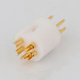 Maxbell 5 Pins Tonearm Plug Din Connector Fast Transmission for Turntable Recorder Male Plug
