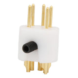 Maxbell 5 Pins Tonearm Plug Din Connector Fast Transmission for Turntable Recorder Male Plug