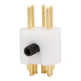 Maxbell 5 Pins Tonearm Plug Din Connector Fast Transmission for Turntable Recorder Male Plug