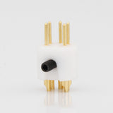 Maxbell 5 Pins Tonearm Plug Din Connector Fast Transmission for Turntable Recorder Male Plug