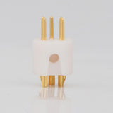 Maxbell 5 Pins Tonearm Plug Din Connector Fast Transmission for Turntable Recorder Male Plug