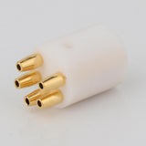 Maxbell 5 Pins Tonearm Plug Din Connector Fast Transmission for Turntable Recorder Female Plug