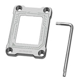 Maxbell CPU Fixing Buckle Lightweight Aluminum Alloy with Wrench for LGA1800 Silver Grey