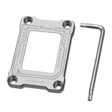 Maxbell CPU Fixing Buckle Lightweight Aluminum Alloy with Wrench for LGA1800 Silver Grey