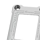 Maxbell CPU Fixing Buckle Lightweight Aluminum Alloy with Wrench for LGA1800 Silver Grey