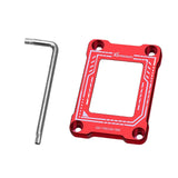 Maxbell CPU Fixing Buckle Lightweight Aluminum Alloy with Wrench for LGA1800 Red