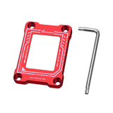 Maxbell CPU Fixing Buckle Lightweight Aluminum Alloy with Wrench for LGA1800 Red