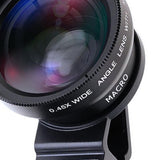 Maxbell Cell Phone Camera Lens Small Universal Portable 0.45x Wide Angle for Samsung