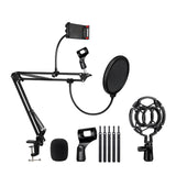 Maxbell Cantilever Mic Stand NB35 Professional Scissor Arm for Radio Broadcasting Option 4