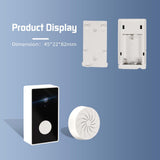 Maxbell Wireless WiFi Video Doorbell Camera WiFi Smart Camera Doorbell for Indoor