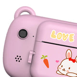 Maxbell Children Digital Instant Print Camera Durable for Birthday Gift Student Pink