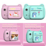 Maxbell Children Digital Instant Print Camera Durable for Birthday Gift Student Pink