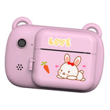 Maxbell Children Digital Instant Print Camera Durable for Birthday Gift Student Pink