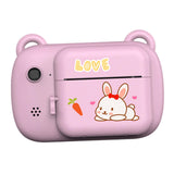 Maxbell Children Digital Instant Print Camera Durable for Birthday Gift Student Pink
