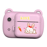 Maxbell Children Digital Instant Print Camera Durable for Birthday Gift Student Pink