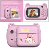 Maxbell Children Digital Instant Print Camera Durable for Birthday Gift Student Pink
