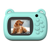 Maxbell Children Digital Instant Print Camera Durable for Birthday Gift Student Blue