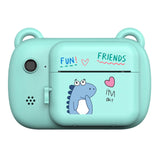 Maxbell Children Digital Instant Print Camera Durable for Birthday Gift Student Blue