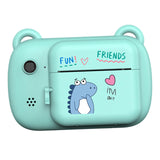 Maxbell Children Digital Instant Print Camera Durable for Birthday Gift Student Blue