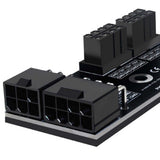 Maxbell GPU Graphics Card ATX 8p+8p Cable Steering Connector Board 6+8p 8+8P PH37B