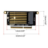 Maxbell M.2 the M Key SSD Convert Card Accessories for A1708 2017 2016