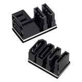 Maxbell SATA Adapter Converter Angle 7Pin Male to Female for Motherboard Mainboard 90 degree