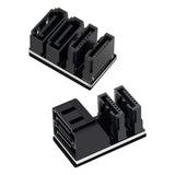 Maxbell SATA Adapter Converter Angle 7Pin Male to Female for Motherboard Mainboard 90 degree