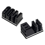 Maxbell SATA Adapter Converter Angle 7Pin Male to Female for Motherboard Mainboard 90 degree