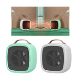 Maxbell Multipurpose Mini Heater Gifts Electric for Living Room Dormitory Camping Green