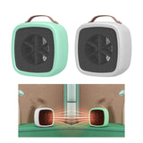 Maxbell Multipurpose Mini Heater Gifts Electric for Living Room Dormitory Camping Green