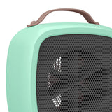 Maxbell Multipurpose Mini Heater Gifts Electric for Living Room Dormitory Camping Green