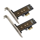 Maxbell M.2 SSD to PCIe x1 Adapter High Speed Expansion Card PCIe4.0 full height