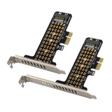 Maxbell M.2 SSD to PCIe x1 Adapter High Speed Expansion Card PCIe4.0 full height