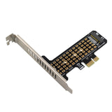 Maxbell M.2 SSD to PCIe x1 Adapter High Speed Expansion Card PCIe4.0 full height