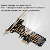 Maxbell M.2 SSD to PCIe x1 Adapter High Speed Expansion Card PCIe4.0 half  height