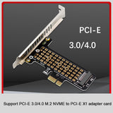 Maxbell M.2 SSD to PCIe x1 Adapter High Speed Expansion Card PCIe4.0 half  height