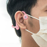 Maxbell Waterproof Air Conduction Headphones 8H playing time for Cycling Gym Working Pink